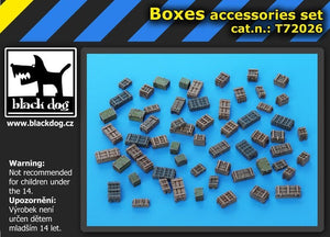 Black Dog T72026 Boxes accessories set 1/72 – Bild 2