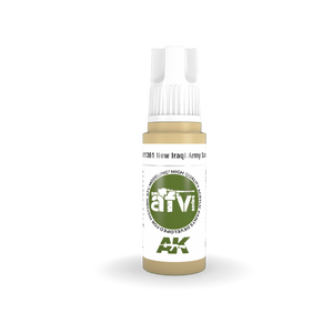 AK Interactive AK11361 New Iraqi Army Sand 17ml – immagine 2