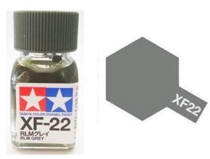 Tamiya XF22 RLM Gray (80322) Enamel Paint