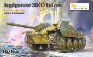 Vespid Models VS720021 Jagdpanzer 38(t) Hetzer Production tardive 1/72