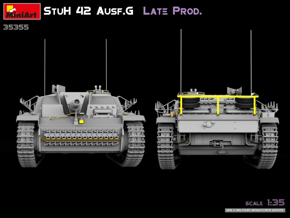 MiniArt 35355 StuH 42 Ausf. G TARD PROD 1/35 – image 5