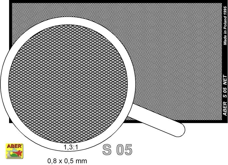 Aber S-05 Net 0,8 x 0,5 mm – immagine 2