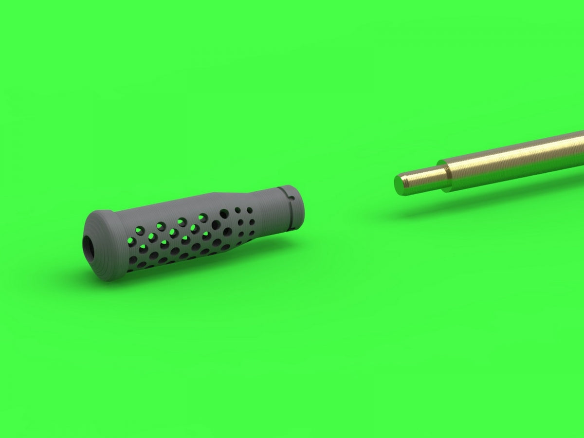 Master AM-72-159 Niemieckie działko lotnicze Bordkanone 5cm (Mk 214 / 5cm BK) - używane na Me 262 A-1a/U4, Me 410 A-1/U4 1/72 – Bild 5