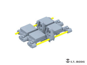 E.T. Model P35-067 Russian T-80 MBT Family Workable Track (Type 1) 3d Printed 1/35 – imagen 4