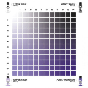 AK Interactive AK1554 DUAL EXO SET 10 – 10A PURPLE NEBULA &amp;amp; 10B PURPLE ANDROMEDA – image 2