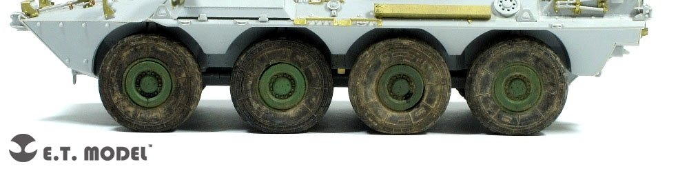 E.T. Model ER35-013 Modern "Centauro" Tank Destroyer Weighted Road Wheels For TRUMPETER 1/35
