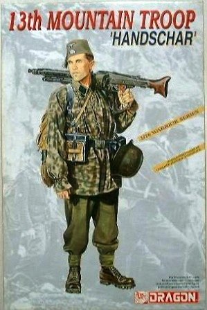 Dragon 1614 13th MOUNTAIN TROOP HANDSCHAR 1/16