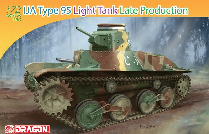 Dragon 7517 IJA Type 95 Light Tank Late Production 1/72