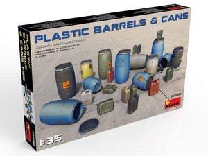 MiniArt 35590 Plastic Barrels &amp;amp; Cans 1/35 – imagen 2
