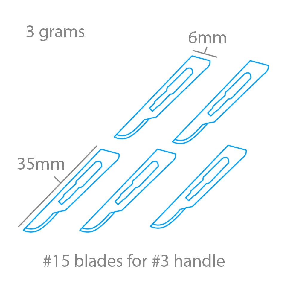 Modelcraft PKN9275 Blades #15 x 5 – Bild 2