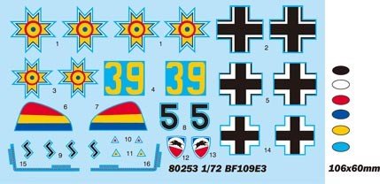 Hobby Boss 80253 Bf109E-3 Fighter 1/72 – immagine 5