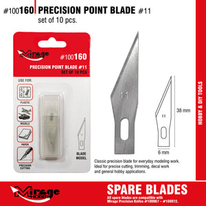 Mirage 100160 Precision Point Blade (10 pcs) – Bild 2