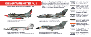 Hataka HTK-AS48 Modern Luftwaffe paint set vol. 1 (8x17ml) – imagen 2