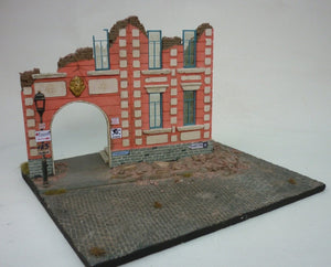 RT-Diorama 35222 Diorama-Base: &amp;quot;Bombed out Street&amp;quot; 1/35 – immagine 4