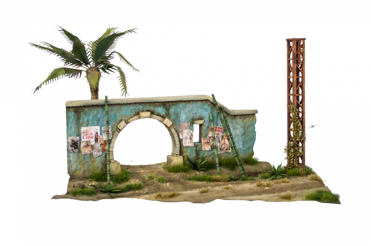 RT-Diorama 35298 Diorama-Base : Route du Vietnam 1/35 – image 4
