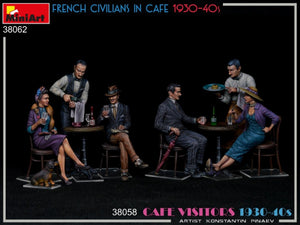 MiniArt 38062 FRENCH CIVILIANS IN CAFE 1930-40S 1/35 – Bild 2