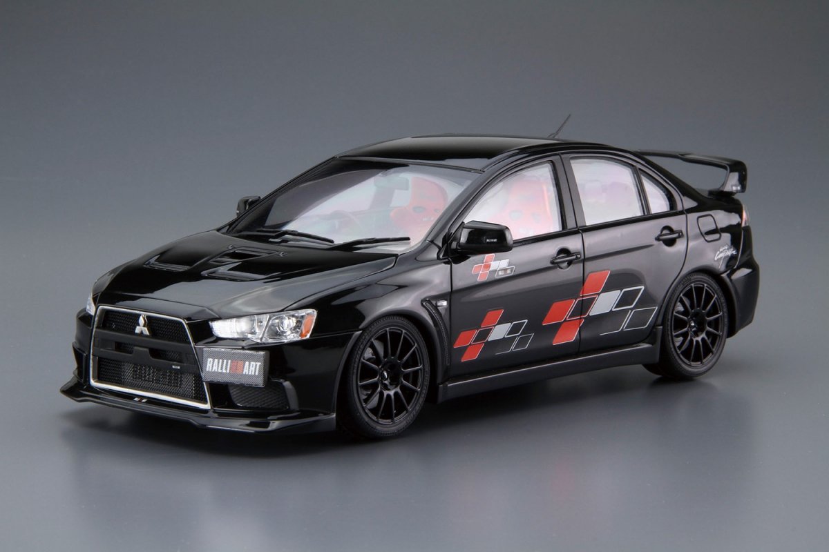 Aoshima 05544 RALLIART CZ4A LANCER EVOLUTION X 07 (MITSUBISHI) 1/24 – image 2