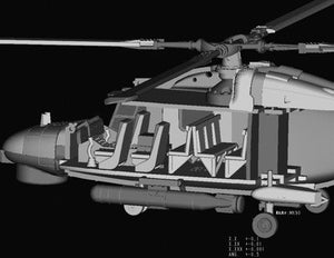 Hobby Boss 87240 Lynx MK.90 de la Marine royale danoise (1/72)  – image 6