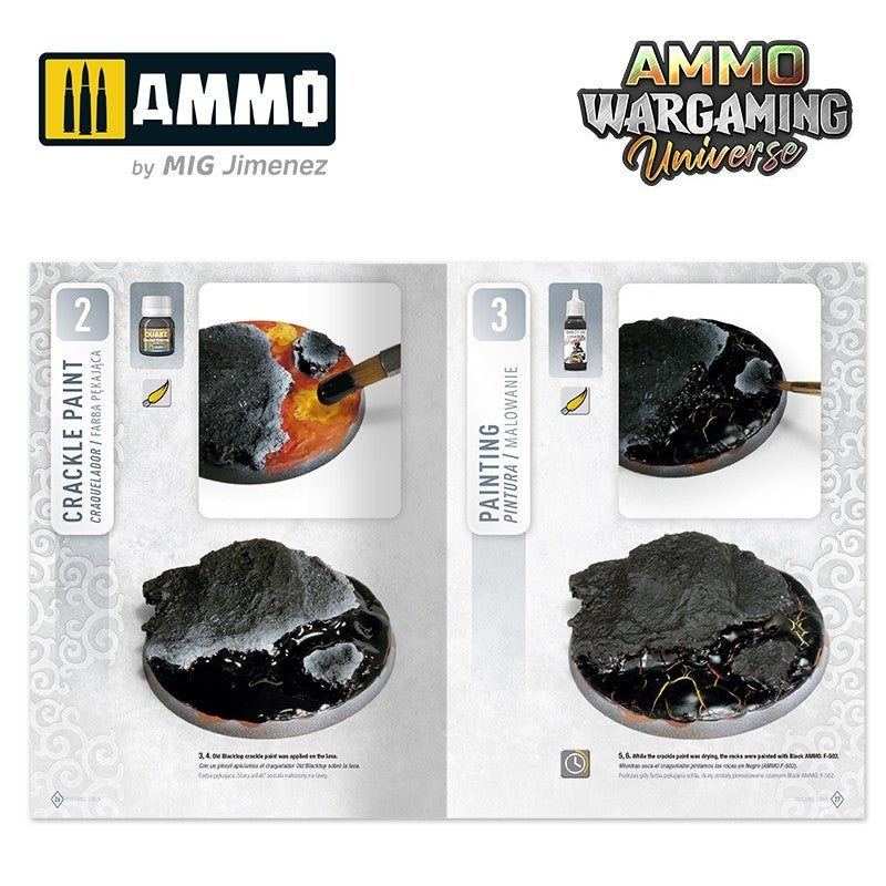 Ammo of Mig 6923 AMMO WARGAMING UNIVERSE Book 04 - Volcanic Soils (English, Castellano, Polski) – Bild 6