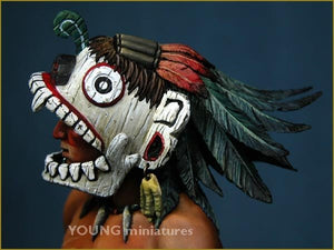 Young Miniatures YH1819 Aztec Warrior 1/10 – Bild 8