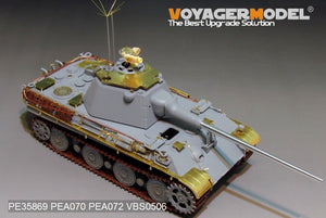 Voyager Model PE35869 WWII German Panther II tank basic for AMUSING HOBBY 1/35 – zdjęcie 3