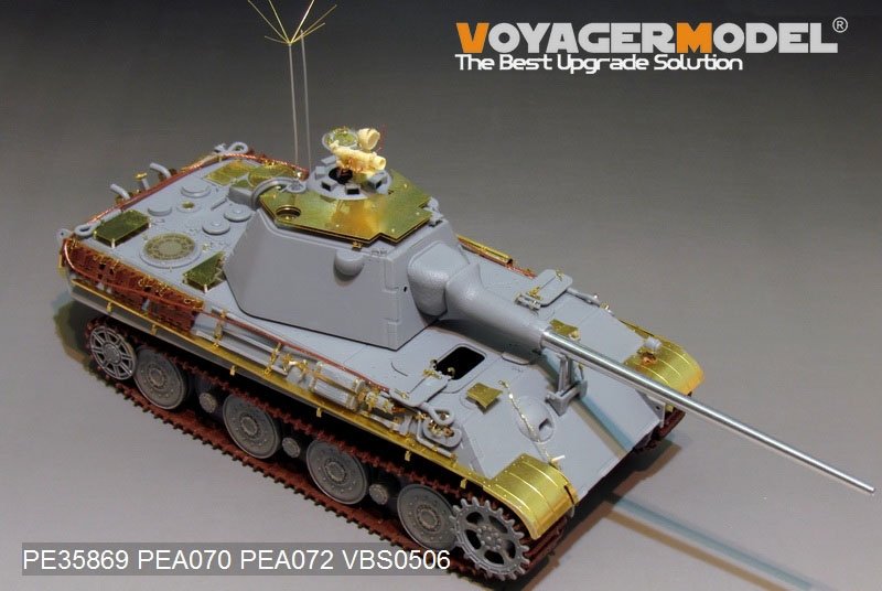 Voyager Model PE35869 WWII German Panther II tank basic for AMUSING HOBBY 1/35 – zdjęcie 3
