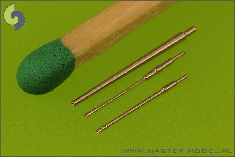 Master SM-200-008 German battleship Bismarck - anti-aircraft armament barrels - 37 mm SKC/30 (16 pcs), 20 mm C/30 (12 pcs), 20 mm C/38 (8 pcs) – Bild 2