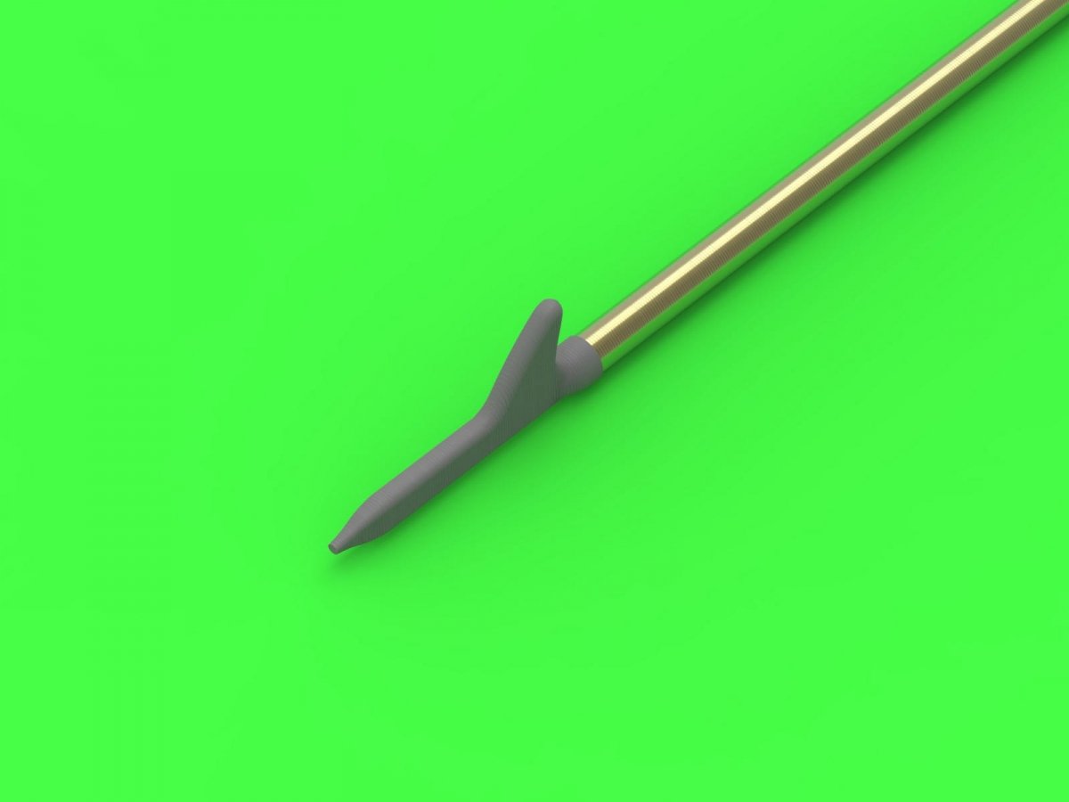 Master AM-72-146 American WWII Pitot Tube - "Shark Fin" Type (1 pc.) - used on P-36, P-39, P-40, P-47, A-36, B-239, T-6, B-25 and many others 1/72