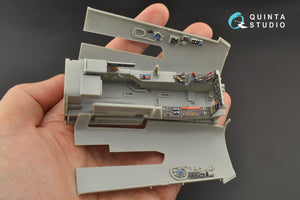 Quinta Studio QD32103 He 219 3D-Printed &amp;amp; coloured Interior on decal paper ( ZM SWS ) 1/32 – imagen 7