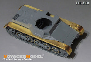 Ailes de char allemand Pz.Kpfw.I Ausf.B de la Seconde Guerre mondiale, modèle Voyager PE351190 (pour TAKOM 2145), échelle 1/35 – image 7