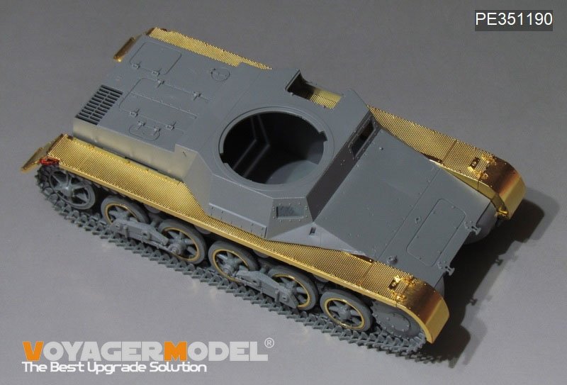 Ailes de char allemand Pz.Kpfw.I Ausf.B de la Seconde Guerre mondiale, modèle Voyager PE351190 (pour TAKOM 2145), échelle 1/35 – image 7