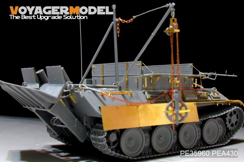 Voyager Model PE35960 WWII German Bergepanther Ausf.G Basic For TAKOM 2107 1/35 – Bild 5