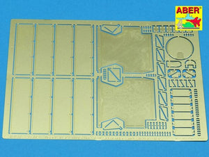 Aber 35A012 Błotniki boczne do Tiger I, E/ H1 1/35