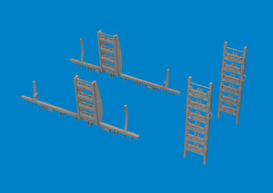 Eduard 6481012 B-26B bomb racks PRINT ICM 1/48 – image 3