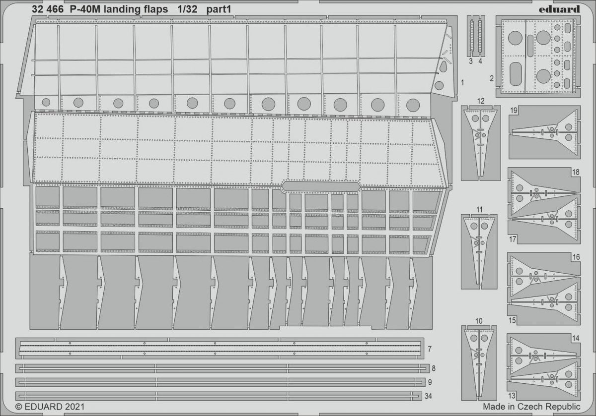 Eduard BIG33134 P-40M part II 1/32 – Bild 2