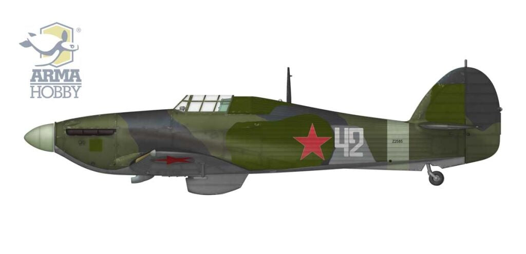 Arma Hobby 70045 Hurricane Mk II A/B/C Eastern Front Deluxe Set 1/72 – zdjęcie 5