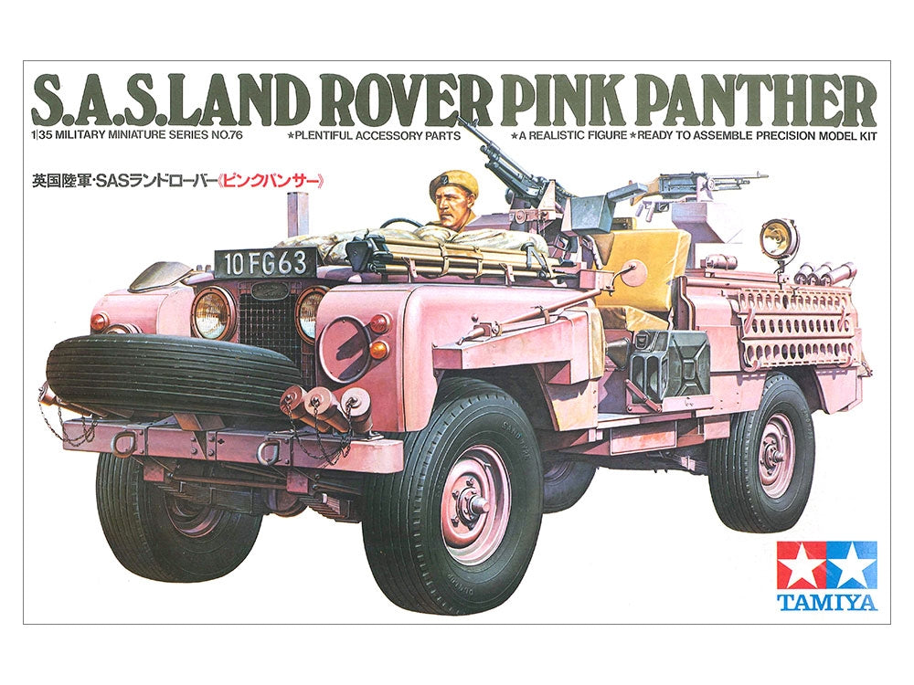 Tamiya 35076 British SAS Pink Panther Land Rover 1/35 – Bild 2