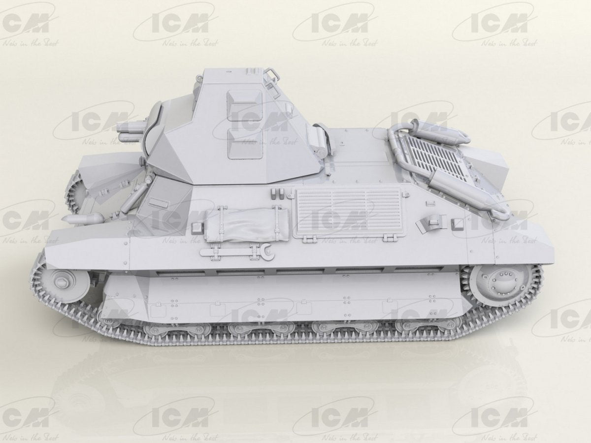 ICM 35337 FCM 36 French Light Tank in German Service 1/35 – zdjęcie 5