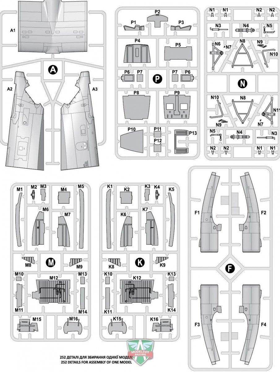 Modelsvit 72039 Beriev Be-14 All-weather SAR flying boat 1/72 – zdjęcie 2