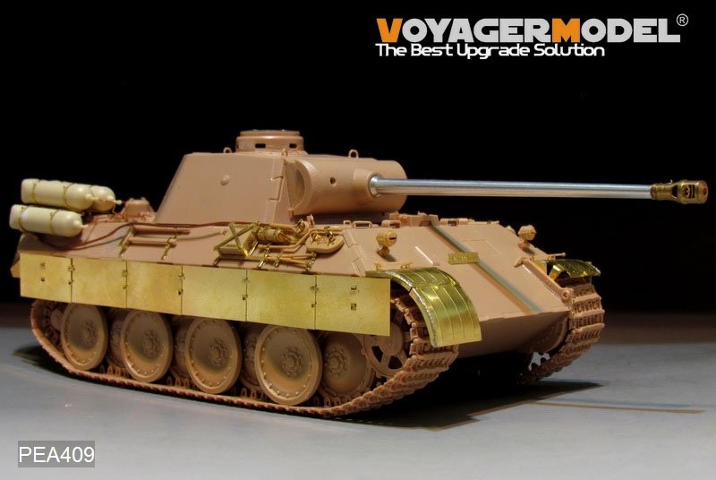 Maquette Voyager PEA409 Réservoirs de carburant « Stadtgas » du char allemand Panther D de la Seconde Guerre mondiale, échelle 1/35 – image 3