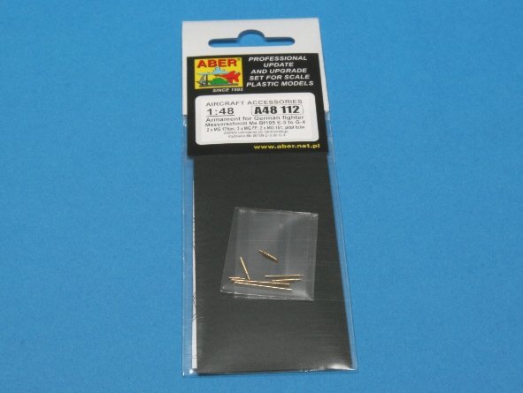 Aber A48 112 Armement pour chasseur allemand Me 109E-3 à G-4 (1/48)  – image 3