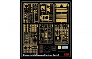 Rye Field Model 5089 Panther Ausf.G Panzerbefehlswagen 1/35 – Bild 2