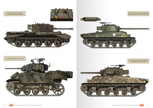 AK Interactive AK130010 VEHICLES OF THE POLISH 1ST ARMOURED DIVISION – CAMOUFLAGE PROFILE GUIDE - English – zdjęcie 7