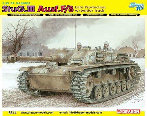 Dragon 6644 StuG III Ausf.F8 Production tardive avec Winterketten (1/35)