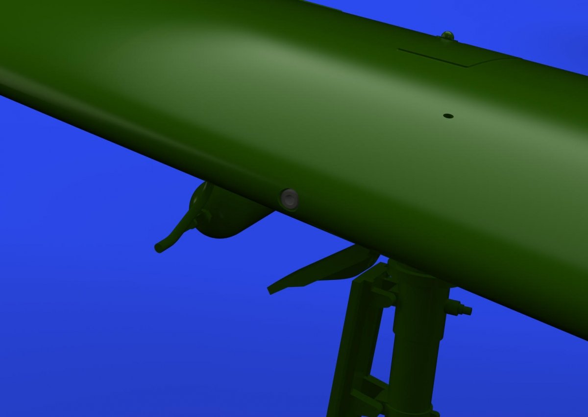 Eduard 648847 A6M2-N Rufe cannon barrels &amp;amp; cockpit guns PRINT EDUARD 1/48 – zdjęcie 3