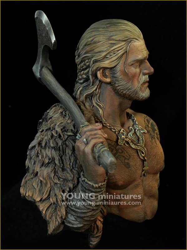 Young Miniatures YH1867 The Birka Viking Warrior 1/10 – Bild 8