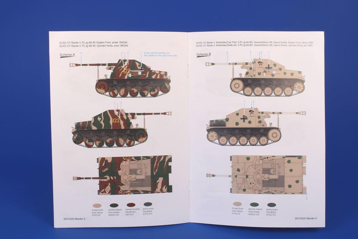 Special Armour 72020 Sd.Kfz 131 Marder II (7,5 cm PaK 40/2) 1/72 – immagine 7