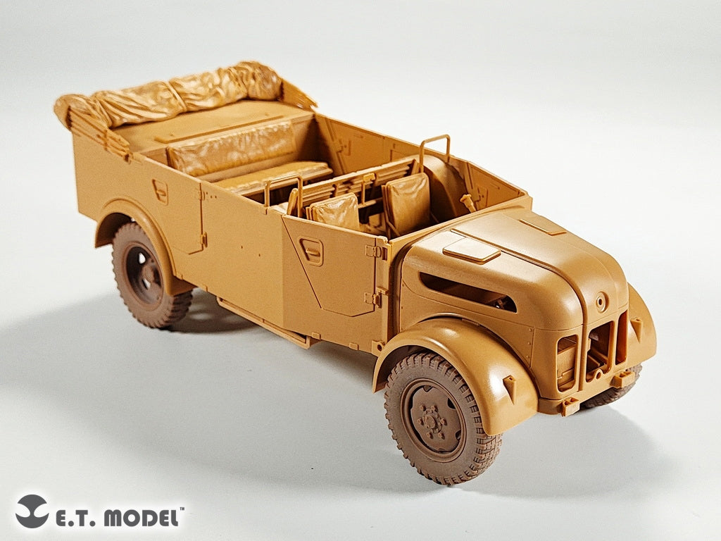 E.T. Model P35-137 WWII German Steyr Type1500A/1500A-1 Sagged wheels For TAMIYA Kit 1/35 – immagine 9