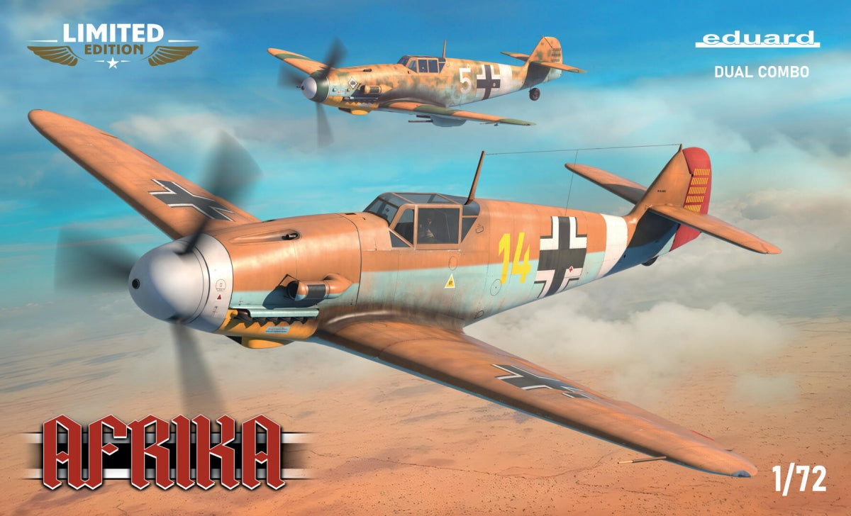 Eduard 2112 AFRIKA DUAL COMBO 1/72 – immagine 2