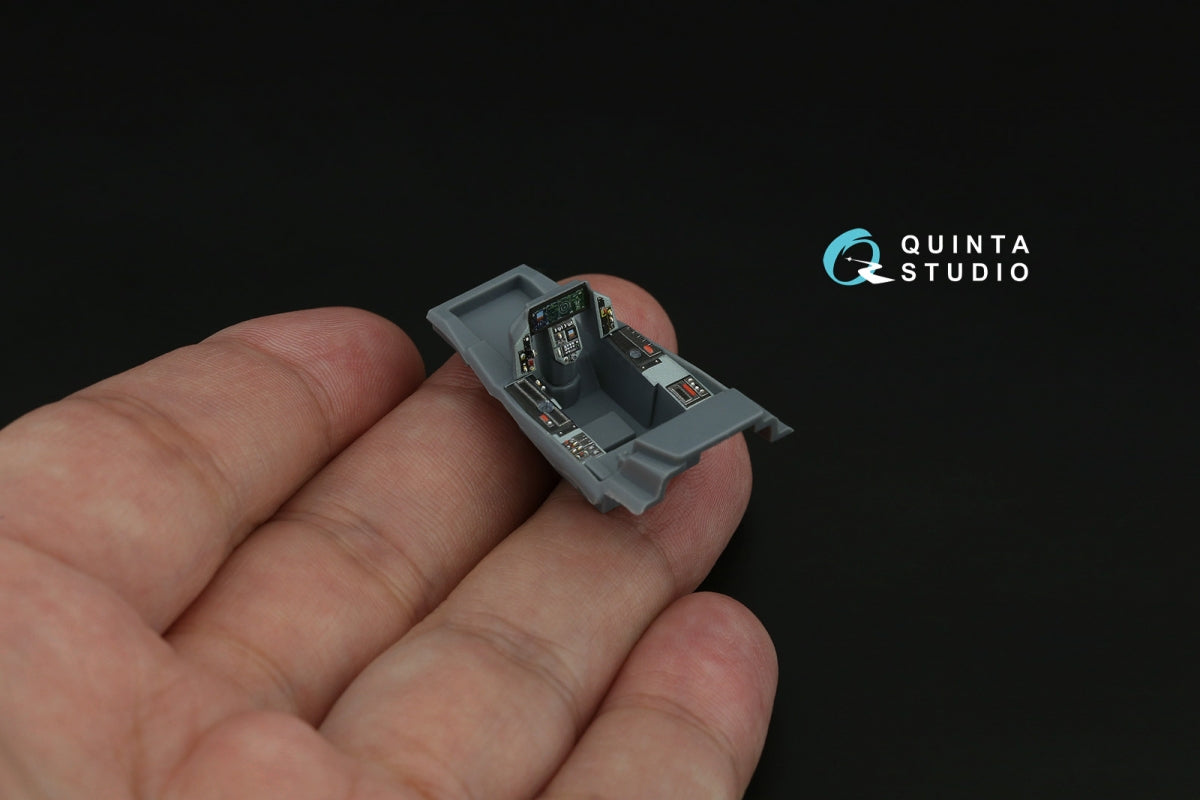 Quinta Studio QD72192 F-35C Lighting II 3D-Printed &amp;amp; coloured Interior on decal paper (Italeri) 1/72 – imagen 7